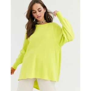 Free People Amelia Oversized Thermal Shirt